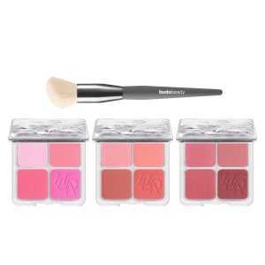Professional ToolMax Huda Beauty Ethereal Blush Trio & Brush Kit Small Batch Production