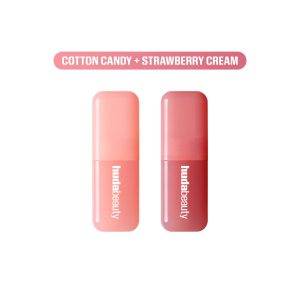 Heavy Duty ToolMax Huda Beauty Blush Filter Ombre Kit: Cotton Candy + Strawberry Cream Foldable