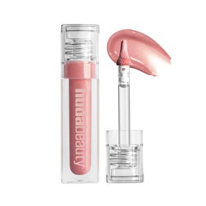 Professional ToolMax Huda Beauty Icy Nude FAUX FILLER Lip Gloss Lightweight