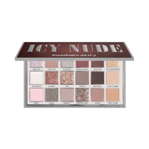 Premium Choice ToolMax Huda Beauty Icy Nude Eyeshadow Palette Thickened Material Build