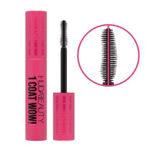Heavy Duty ToolMax Huda Beauty HUDA BEAUTY 1 COAT WOW! Extra Volumizing and Lifting Mascara Large Capacity