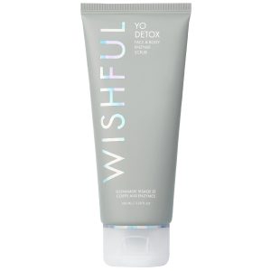 Professional ToolMax Huda Beauty Yo Detox Charcoal Face & Body Enzyme Scrub Space Saving Design
